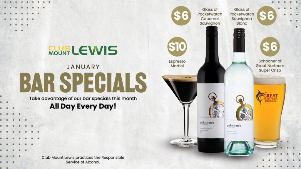 JAN Bar Specials - FB Cover - Club Mount Lewis