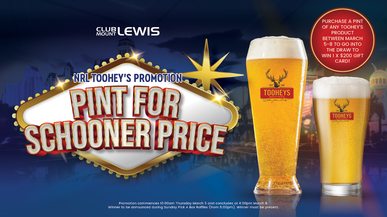 NRL Toohey’s Promotion