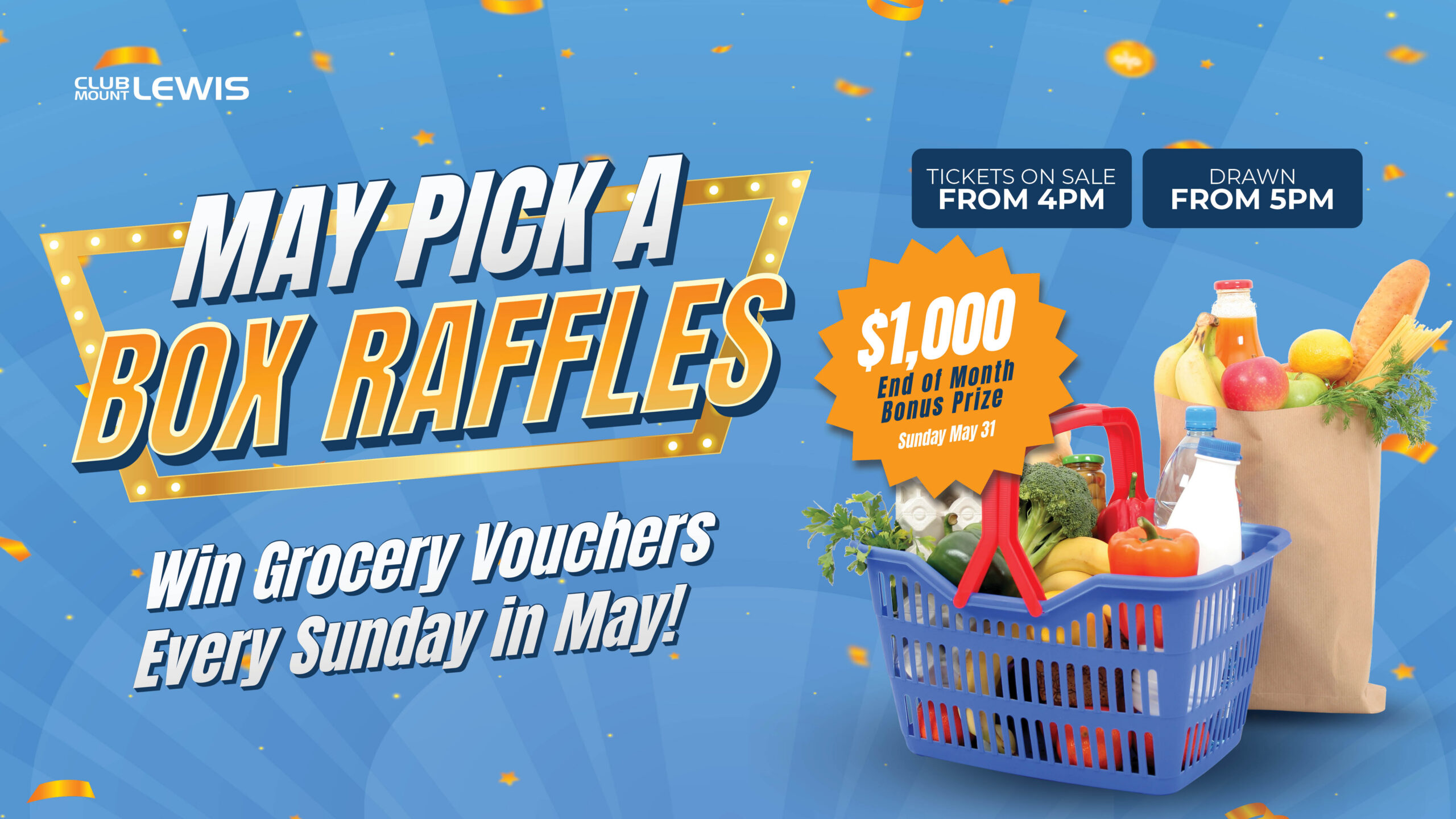 May Pick a Box Raffles