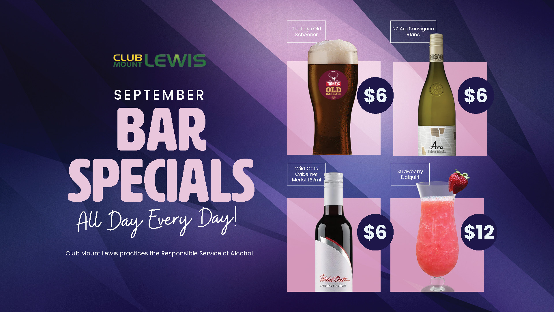 September Bar Specials