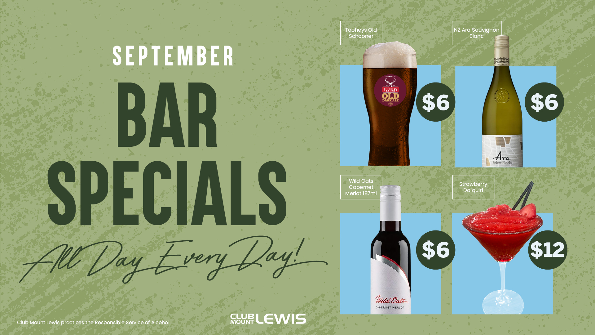 September Bar Specials