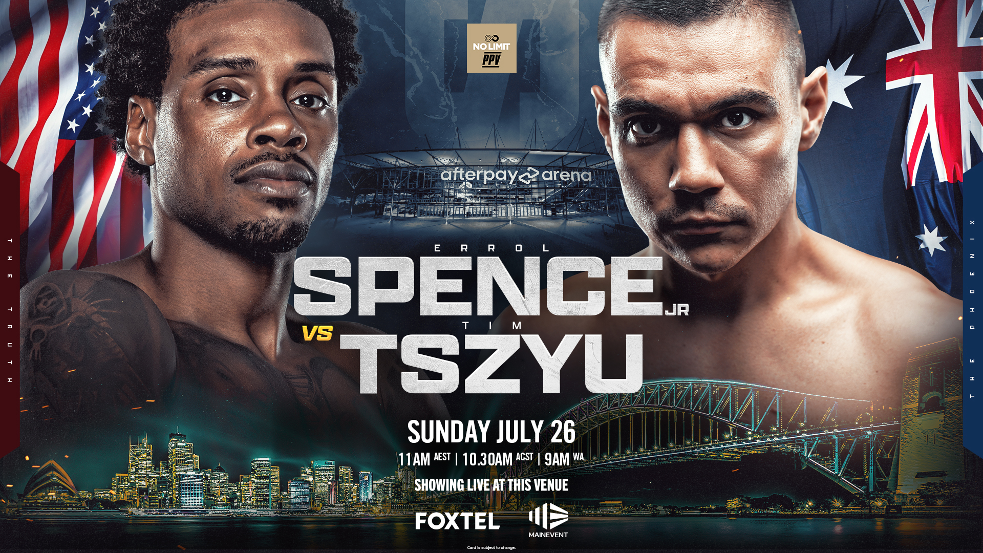 Spence Vs Tszyu