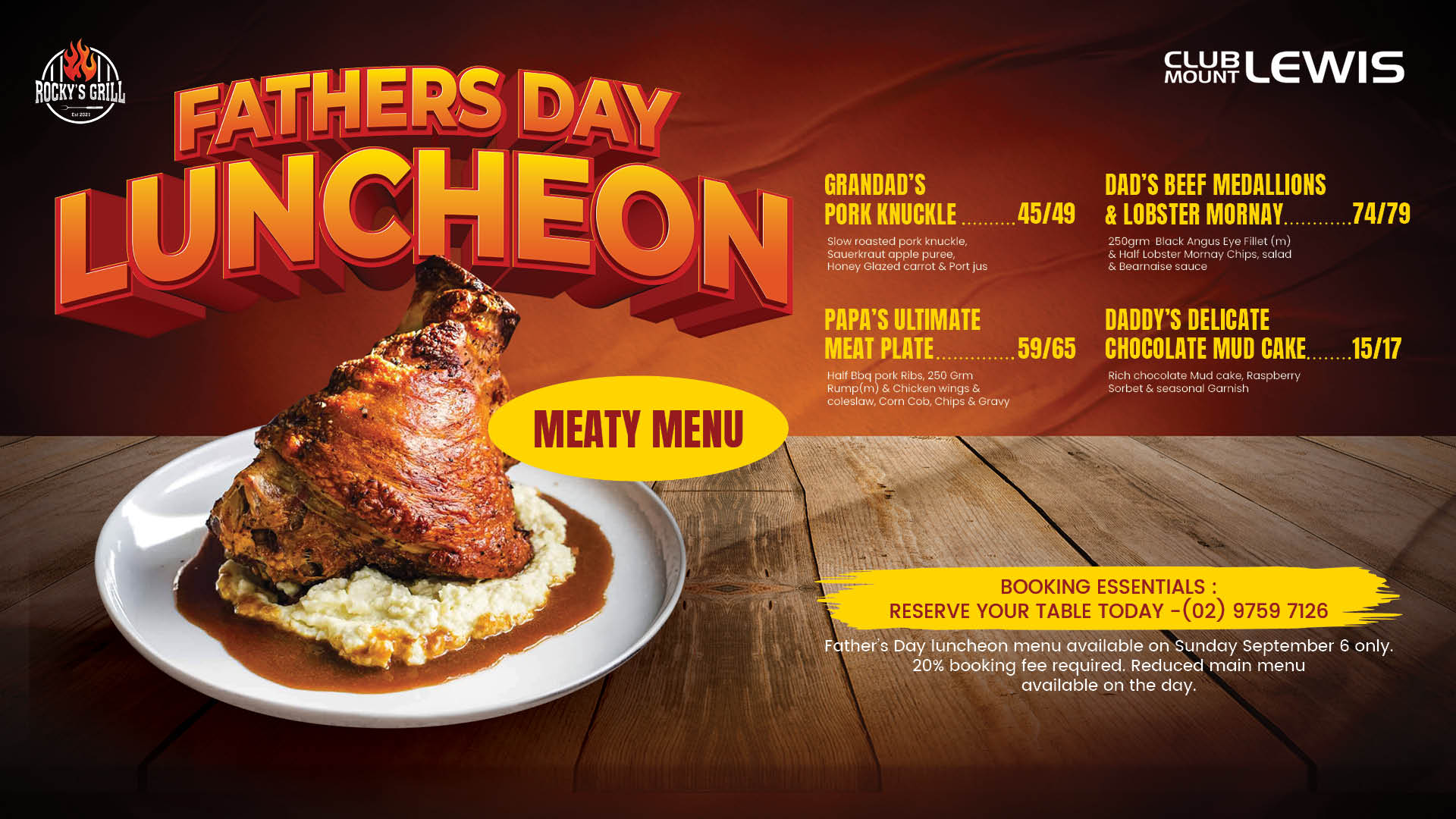 Father’s Day Luncheon