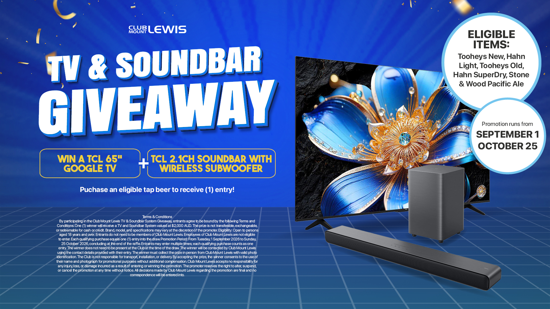 TV and Soundbar Promotion
